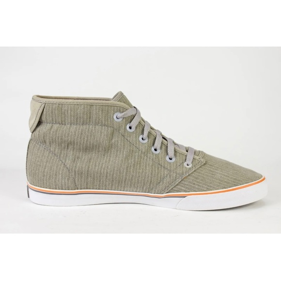 Gravis IV Slymz Mid High Rise Mens Size US 12 Soft Canvas Skating High Top Shoes - Picture 6 of 12